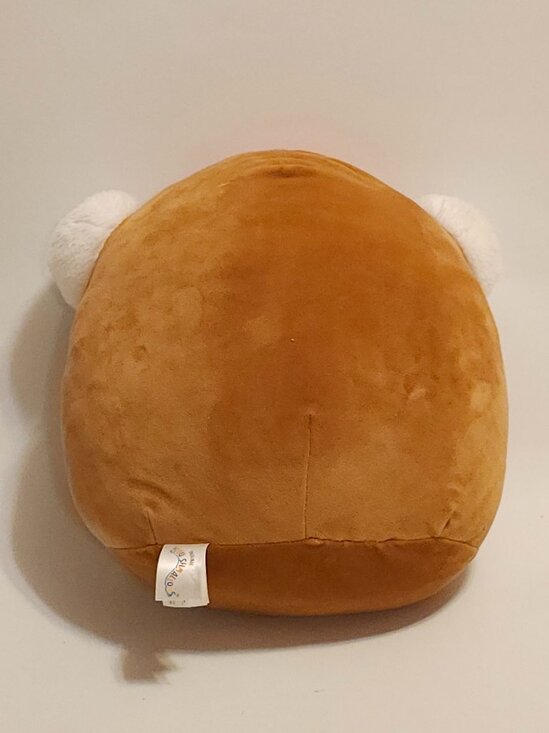 CUTE Squishmallows 12" Jordan the Gingerbread with Earmuffs Christmas Plushie - Picture 3 of 4